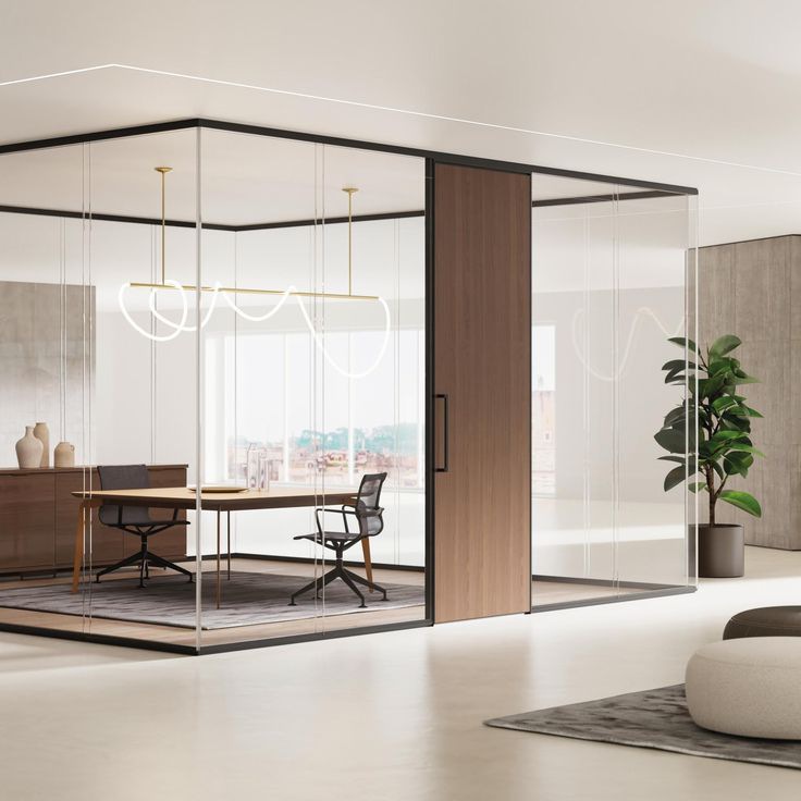 Tempered Glass Partition