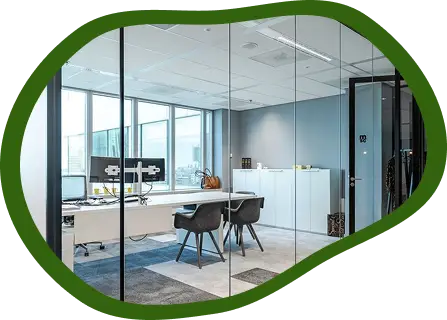 Aluminum Glass Partitions