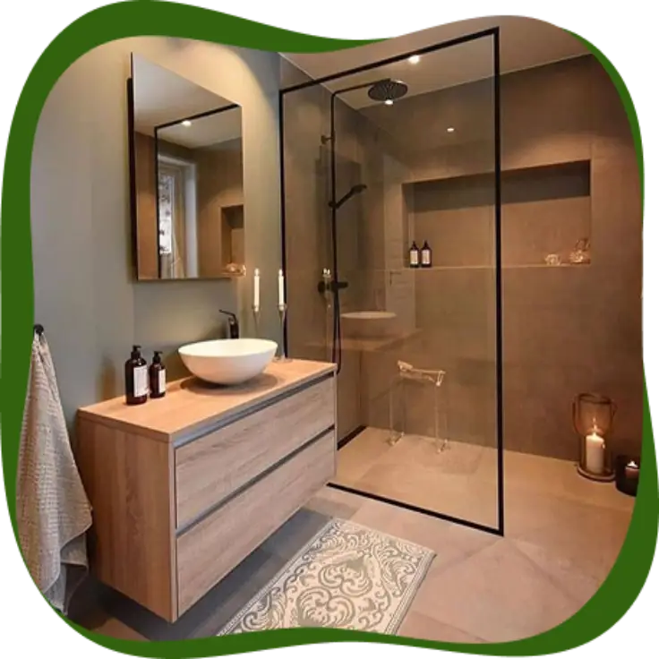 Shower Glass partition